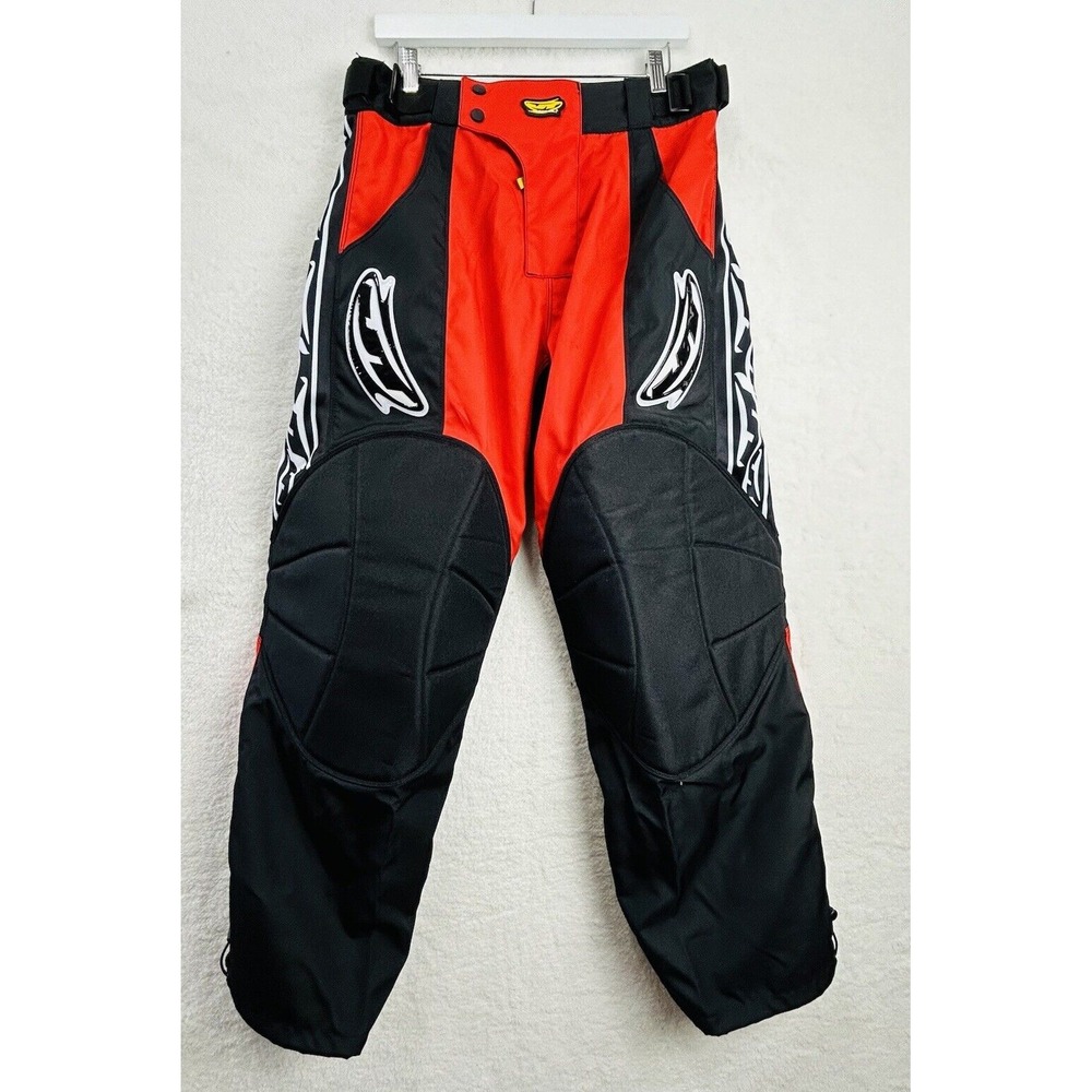 Paintgall Paintball Pants Mens S Red Padded Heavy Thick Tactical‎ Team Gear